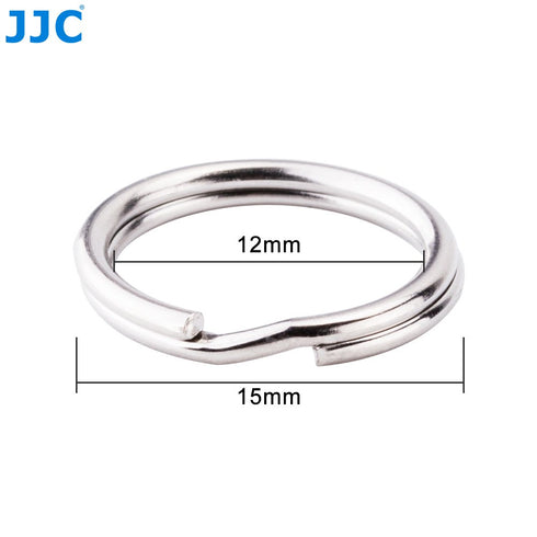 2 Pairs Camera Strap Eyelet Split O Ring & Leather Cover Piece for Leica Q3 A6700 A6600 A6500 A6400 A6300 A6100 A6000 A7RIV A7RIII A7II A7S A9 X-E...