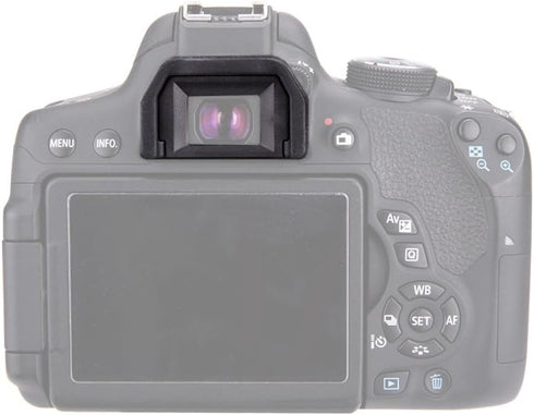 JJC 2-Pack Camera Eyecup Eyepiece Eye Cup for Canon EOS Rebel T6 T7 T5 T3 T100 4000D SL3 SL2 SL1 T8i T7i T6s T6i T5i T4i T3i T2i T1i XSi XTi XT XS...