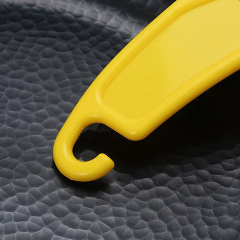 6Pcs Oil-Proof Silicone Pan Scraper Cleaning Scraper Silicone Pan Scraper Dish Cleaning Spatula Bowl Scraper Dish Scraper Non Stick Kitchen Scrape...