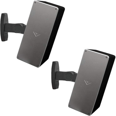 ECHOGEAR Speaker Wall & Ceiling Mount Pair - Universal Design Works with Vizio, Sony, & More - Tilt & Swivel Without Tools for Surround Sound - Ea...