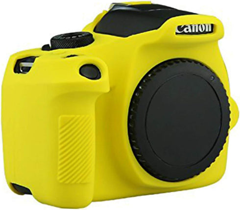 Yisau Camera Case for Canon EOS Rebel T6 T7, Silicion Rubber Camera Case Cover Detachable Protective for EOS 1300D Rebel T6/ EOS 1500D Rebel T7 KI...
