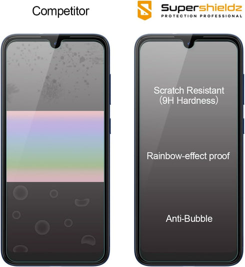 Supershieldz (2 Pack) Designed for Cricket Debut S2 / AT&T Calypso 4 Tempered Glass Screen Protector, Anti Scratch, Bubble Free...