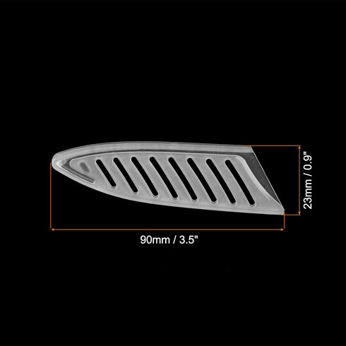 PATIKIL PP Safety Knife Cover Sleeves for 3.5" Paring Knife, 5 Pack Knives Edge Guard Blade Protector Universal Knife Sheath for Kitchen, White...