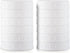 12 Pack REGULAR MOUTH Mason Jar Lids for Ball, Kerr and More - Plastic Storage Caps for Mason Jars, Canning Jars - Leakproof - White...