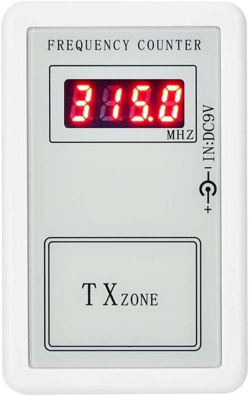 250-450 MHZ Digital Frequency Meter Detector Cymometer, Remote Control Tester Tools Handheld Digit Frequency Counter...