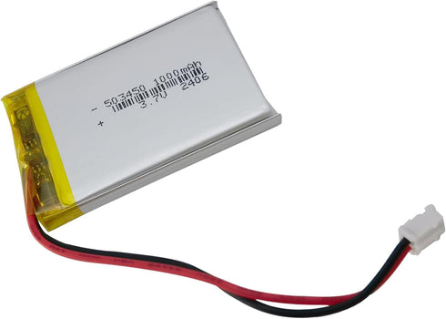 (3 Pack 503450 Battery 1000 mAh 503450 Lipo Battery 3.7v 503450 Lipo battery Compatible for Multiple Device 503450 Replacement Batteries with PH 2...