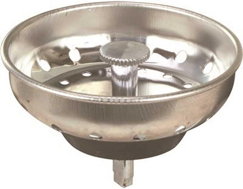 PROPLUS GIDDS-122359 Sink Basket Strainer with Peg Post, Stainless Steel...