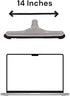 Fit on ProTeam 100623 14-inch Hard Surface Floor Tool with Nylon Brush, Vacuum Floor Brush for Use on Floors Without a High-Gloss Finish, Gray...