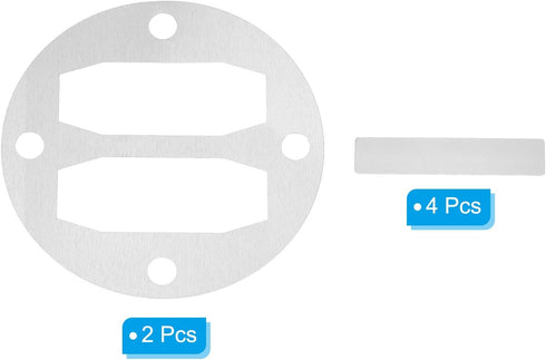 PATIKIL 47mm Head Gasket Kit Reed Valve Replacement, 2 Sets Central Pneumatic Air Compressor Parts...