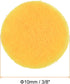 300pcs Round Felt Circles, 10mm 3/8" Pre Cut Felt Craft Pads Non-Woven Mini Felt Fabric Circles for DIY Sewing Handcraft Cut Projects Craft Finish...