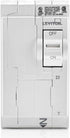 Leviton LB225-T 25A 2-Pole Plug-On Standard Branch Circuit Breaker, Thermal Magnetic, 120/240 VAC, White...