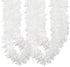 CCINEE 33FT Christmas Tinsel Garland,White Metallic Twist Garland with Star for Christmas Tree Wedding Party Decoration...