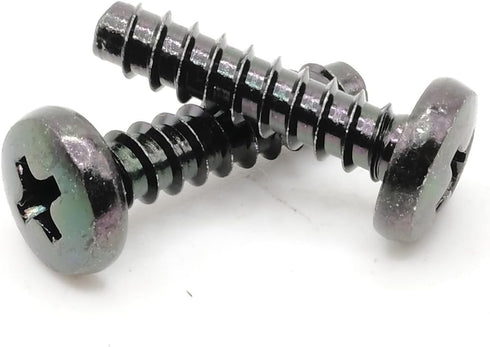 ReplacementScrews 1 Set of Metric Screws (Model RS-198178) Pan Head - Philips Drive - Black Plated (Pack of 2)...