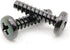 ReplacementScrews 1 Set of Metric Screws (Model RS-198178) Pan Head - Philips Drive - Black Plated (Pack of 2)...