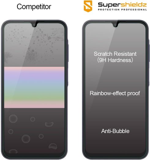 Supershieldz (2 Pack) Designed for Samsung Galaxy A25 5G Tempered Glass Screen Protector, Anti Scratch, Bubble Free......
