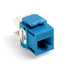 Leviton Extreme 6+ QuickPort Connector, CAT 6, 61110-RL6, Blue...