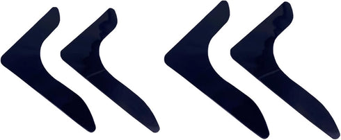 4 Pcs Anti-Slip Rug Grips, Double Sided Non-Slip Carpet Tape, Dual Sided Adhesive Rug Pad Gripper Keep Corners Flat,Non Slip Rug Pads for Hardwood...