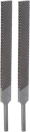 2pcs Pneumatic Flat Files Set 5mm x 100mm Hardened Bearing Steel Coarse Cut Teeth Hand Tools for Metal Wood Sharpening...