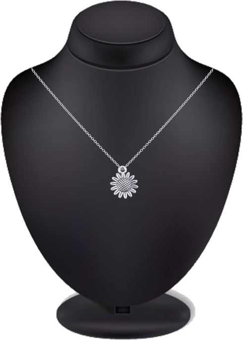 Aylifu Sunflower Charms Pendant, 50 Pieces Sunflower Charm Bead Craft Supplies Pendant Jewelry Findings Alloy Pendant for Jewelry Making Necklace ...