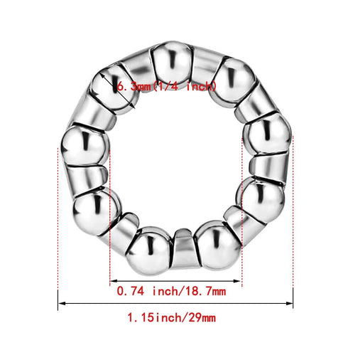 4pcs Bike Ball Crank Bearing 6mm(1/4 Inch) X 9 Balls Ball Bearings for Bike Crank Bottom Bracket Bicycle Ball Bearings Retainer Bike Parts Repair ...