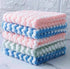 5PCS Soft & Absorbent Dish Cloths, Reusable Machine Washable Coral Fleece Microfiber Towels for Sink Bathroom Car & Window, Home Essential...