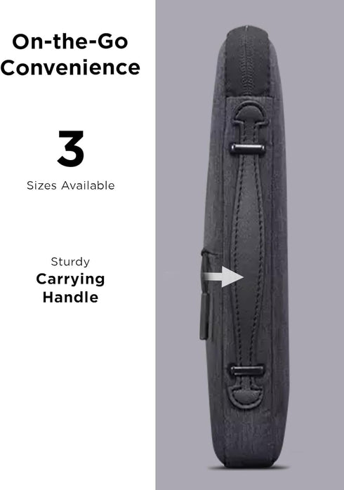 Lenovo Urban Laptop Sleeve 13 Inch for Laptop/ Notebook/Tablet Compatible with MacBook Air/Pro Water Resistant - Charcoal Grey...