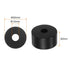 4pcs Rubber Spacer 2 Inch OD 0.47 Inch ID 1.2 Inch Thick Neoprene Round Anti Vibration Isolation Pads Isolator Rubber Washers Bushings for Home Ca...