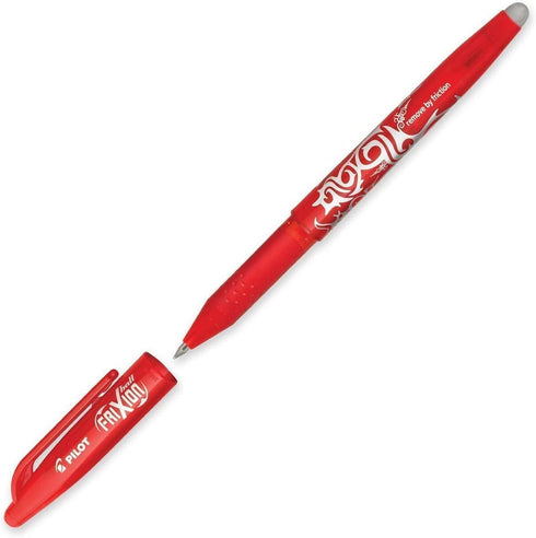 Pilot FriXion Ball 0.7mm Erasable Gel Pens, Fine Point, Red Ink, 6 Pack...