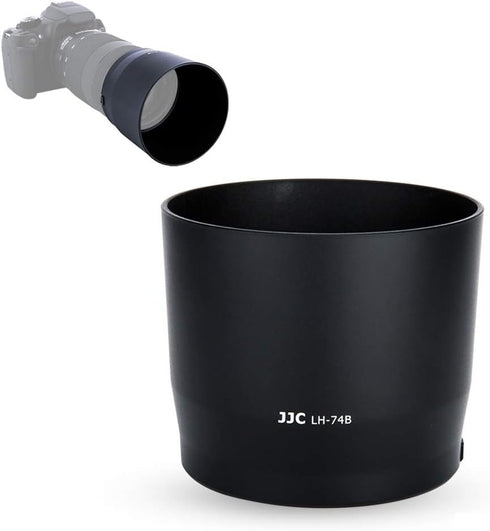 JJC ET-74B Bayonet Dedicated Lens Hood Shade for Canon RF 100-400mm f/5.6-8 IS USM and Canon EF 70-300mm f/4-5.6 IS II USM Lens, Replaces Canon ET...