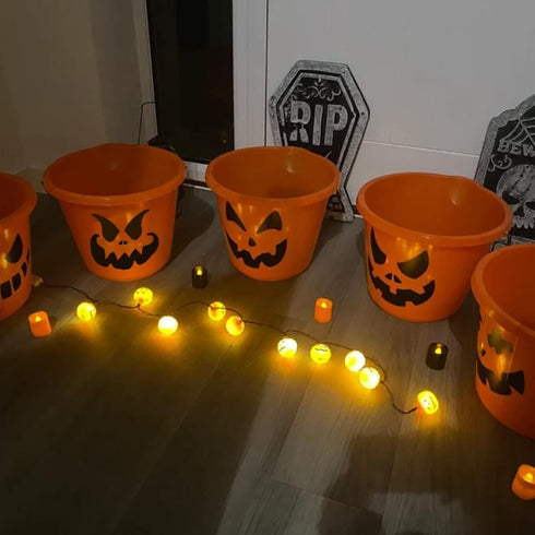 6” Pumpkin Face Stencils Halloween Stencils Reusable Pumpkin Carving Stencil for Painting on Wood Paper Window...