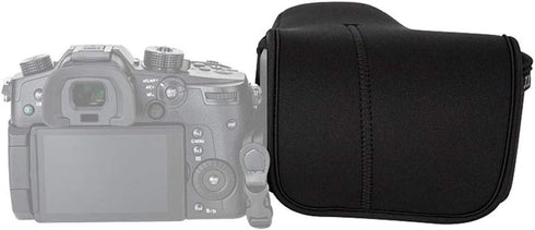 JJC Ultra Light Neoprene Camera Case Pouch Bag for Canon EOS R EOS RP +24-105mm Lens, 80D 70D 750D +18-135/17-85/18-55mm, Nikon D7500 D7200 D5500,...