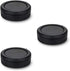 Camera Rear Lens Cap & Body Cap Cover for Canon RF Mount Mirrorless Camera EOS R8 R50 R10 R7 R3 R5C R6 Mark II R6 R5 R RP Replace RF Rear Lens Cap...