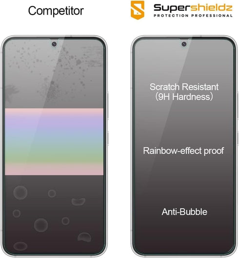 Supershieldz (3 Pack) Designed for Samsung Galaxy S23 5G Tempered Glass Screen Protector, Anti Scratch, Bubble Free...