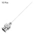 10pcs 28Gauge Stainless Steel Dispensing Needles, 1 1/2" All Metal Glue Needle Tube Blunt Tips Luer Lock for Thick Liquids, Ink, Glue, Lab Use...