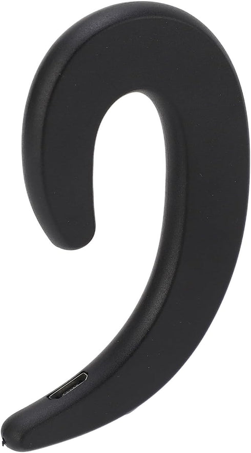 Bone Conduction Headset, Wireless Bone Conduction Bluetooth 4.2 Headset Earphone Ear-Hook Stereo Earphones with Micphone for iPhone .(Black)......