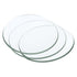 PATIKIL 60 mm Diameter Watch Glass, 3 Packs Beaker Cover Smooth Edges Chamfered Arc for Laboratory, Transparent...