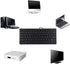 78 Keys Spanish Keyboard Wired Mini Portable Spanish Keyboard for Desktop Computer Ultra-Thin...