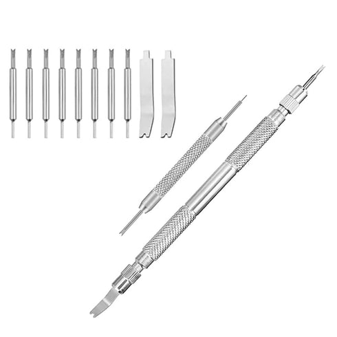 Selizo Spring Bar Tool Watch Link Remover Tool Kit with Instruction Manual Watch Band Tool Link Pin Removal for Watch Repair Band Adjustment Repla...