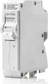 Leviton LB125-T 25A 1-Pole Plug-On Standard Branch Circuit Breaker, Thermal Magnetic, 120 VAC, White...