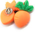 20 pcs Cute Resin Carrot Shape Loop Sewing Coat Buttons -20mm -13/16"...