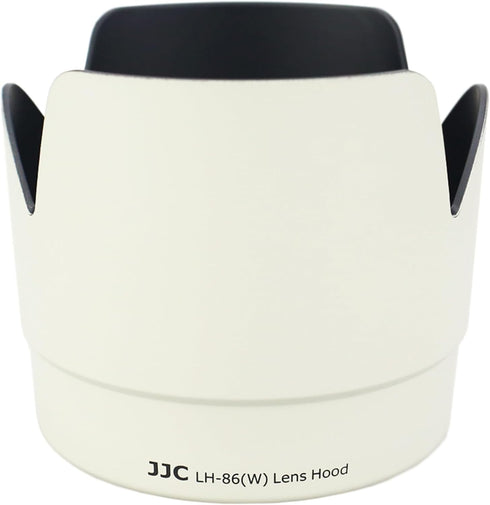 JJC LH-86 Professional Lens Hood Compatible with Canon 70-200mm 2.8 L is USM Lens White, Replaces Canon ET-86...