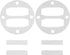 PATIKIL Central Pneumatic Compressor Parts, 2 Sets Replace Freight Air Compressor Head Gasket Kit Reed Valve Replacement...