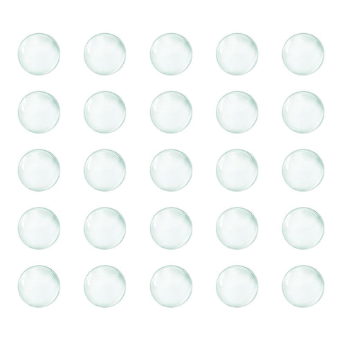 150pcs Glass Ball Boiling Stones 9mm Soda Lime Glass Beads for Bottle Shaking Mixing, Clear...