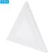 PATIKIL Paint Canvases for Painting, 2 Pack 8x7 Inch Triangle Wood Frame Stretched Blank Art Canvas Board Panels for Acrylic, Oil, Tempera Paintin...