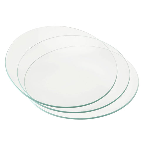 PATIKIL 150 mm Diameter Watch Glass, 3 Packs Beaker Cover Smooth Edges Chamfered Arc for Laboratory, Transparent...