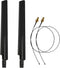 10dBi 2.4GHz 5G Dual Band WiFi RP-SMA High Gain Antenna U.FL IPEX Internet Range Extender Repeater Antennas for Wireless Card Router Desktop PC IT...
