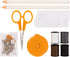 Fiskars Sewing Kit - 62-Piece Sewing Set with Case - Craft Supplies for Sewing - Clear...