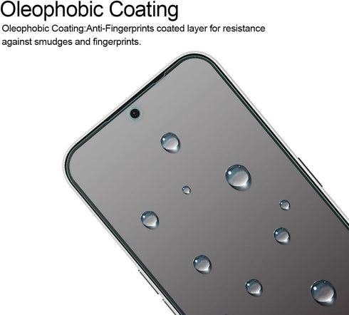 Supershieldz (2 Pack) Designed for Nothing Phone (2a) Tempered Glass Screen Protector, Anti Scratch, Bubble Free...