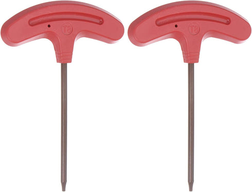2pcs Torx Screwdriver T8 S2 Steel T Handle Star Key Wrench for CNC Lather Tool Holder...