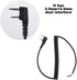 Walkie Talkie Speaker Cable, Speaker Mic Walkie Talkie Speaker Cable for Baofeng UV5R....